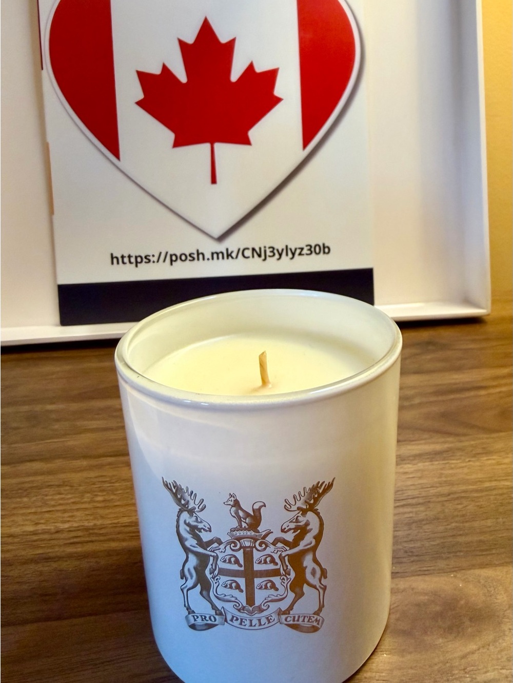 HB Stripes 8oz.Scented Candle -Sugar Shack - Picture 2 of 7